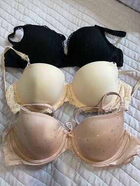 Victoria's Secret Bras - Black, Cream, Blush